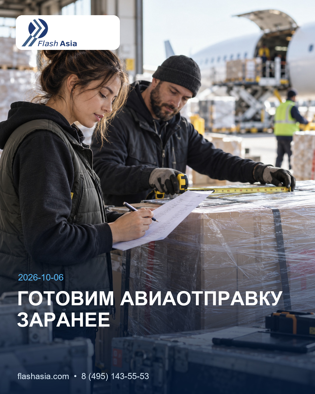 Иллюстрация к новости: Праздничная неделя в Китае продолжается до 7 октября, но подготовку авиаперевозки можно завершить заранее.